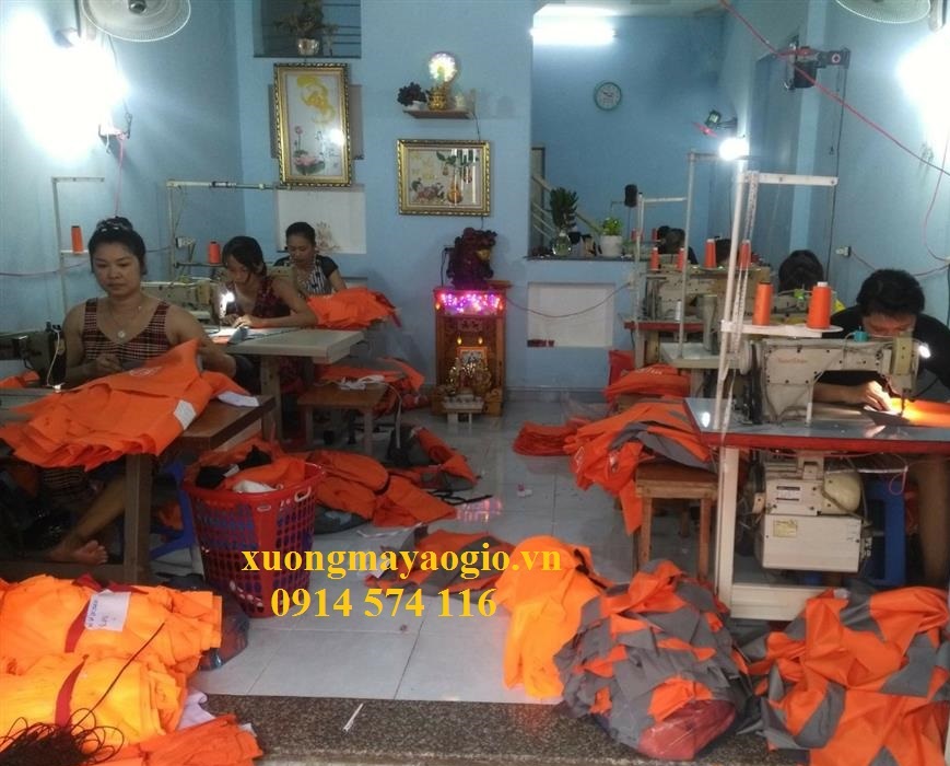 cơ sở may áo gió đồng phục